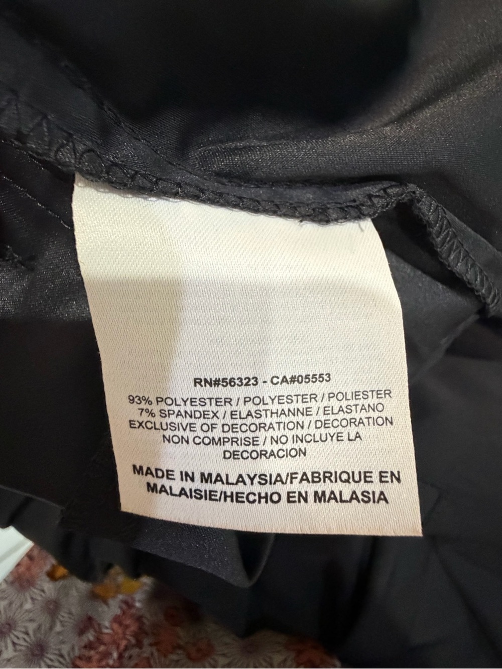 Nike Black Golf Dri-FIT Cropped Capri Pants Size 2 - Picture 6 of 11